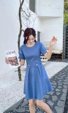 2021夏装连衣裙M-XXL，女装连衣裙，艾涵