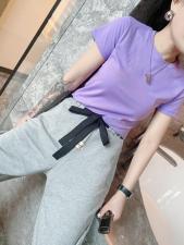 夏季单款百搭T，女装，浪里个浪