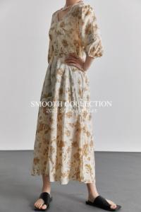 花连衣裙,女装连衣裙,SMOOTH