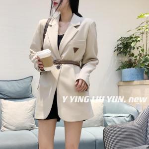 韩版带标款腰带连衣裙,女装连衣裙,迎盈柳韵