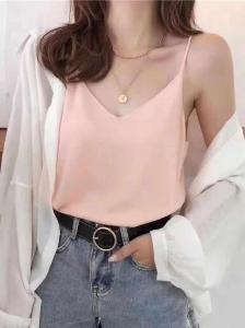 冰丝吊带 9个色两穿,女装背心吊带,萌蔻