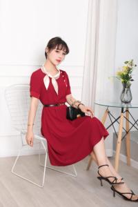 仿醋酸系列连衣裙,女装连衣裙,婧怡之恋