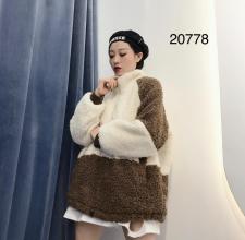 冬季新款皮毛一体羊羔毛，女装，琼卿格