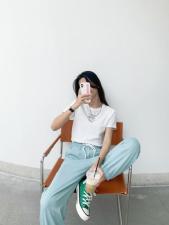 简约百搭字母T，女装，里奈(1F)