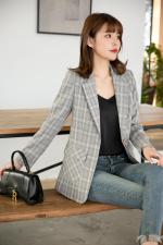 春装西装，女装西装，黛羽馨