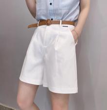 天丝竹节中裤，女装，纽芮
