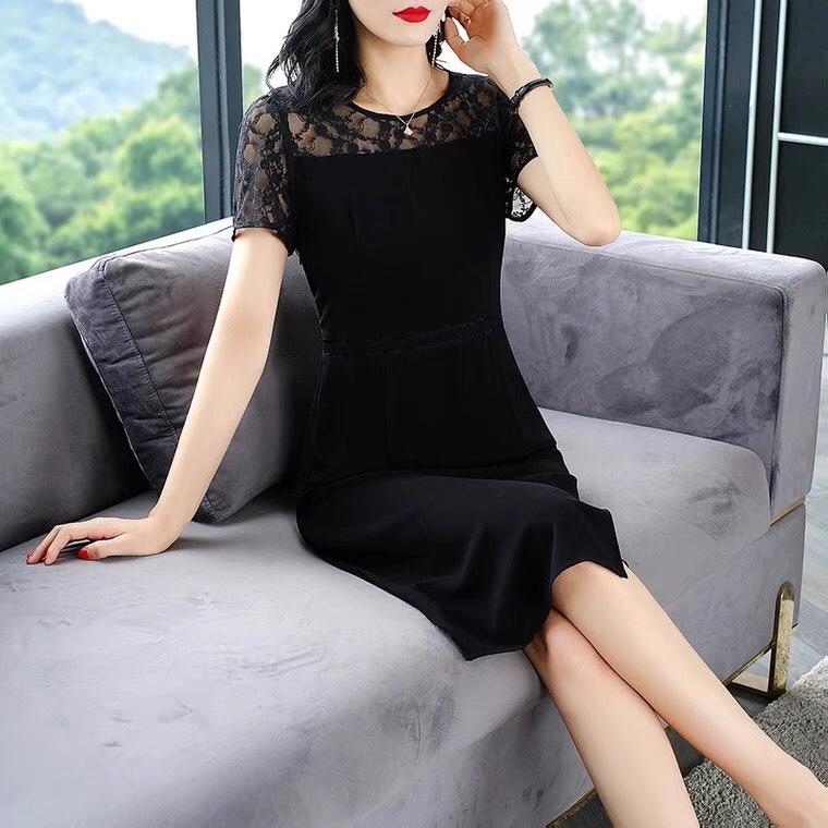 时尚蕾丝连衣裙，女装连衣裙，咔蒂妮