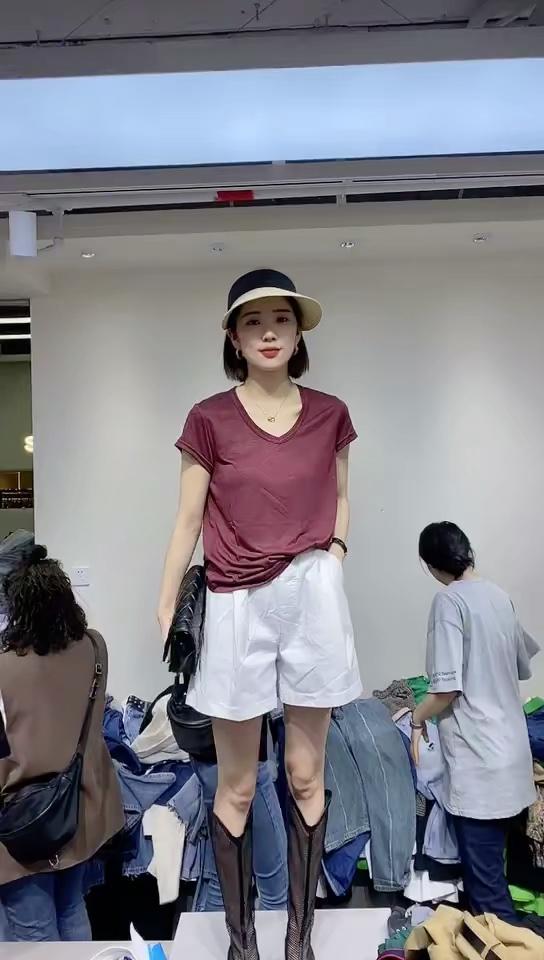 雪花天丝面膜T恤，女装T恤，斐媞梦