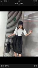 夏季新款套褲套裙连衣裙，女装连衣裙，六语意法店