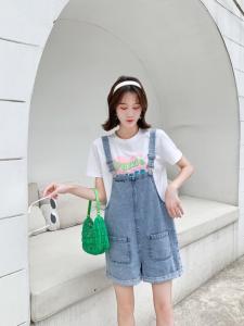 2021夏季新款背带裤,女装,雪儿诱惑