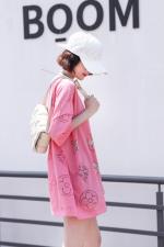 现货：夏季大版重工T,女装,卡菲莱