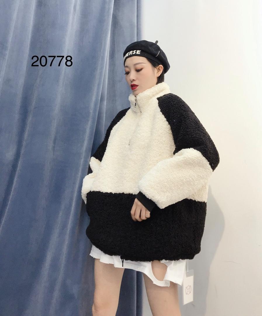 冬季新款皮毛一体羊羔毛，女装，琼卿格