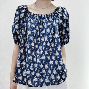 棉布印花小衫,女装,唯她