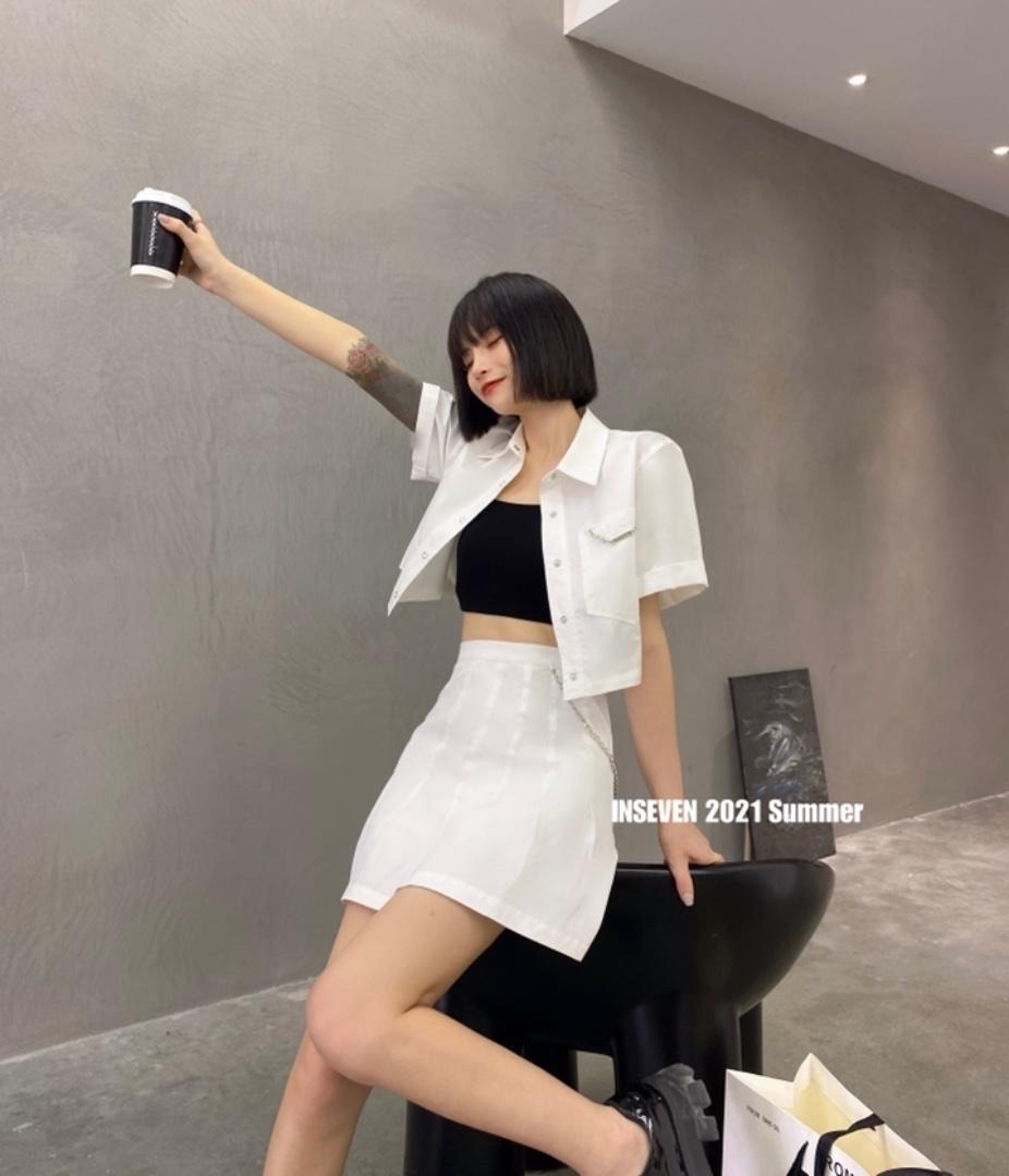 现货夏季新款套装，女装职业装，INSEVEN