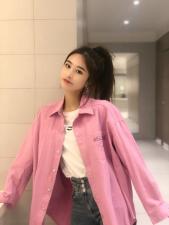 ZCL2103春季新款时尚潮流牛牛韩版衬衫，女装衬衫，L·H·X