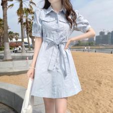 夏季韩版连衣裙，女装连衣裙，E莎