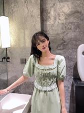 日韩连衣裙，女装连衣裙，花海QY
