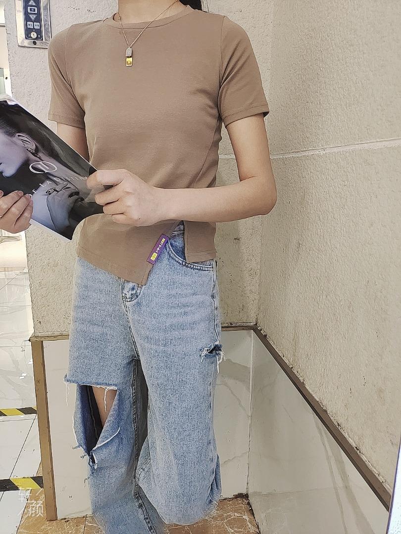 时装短T，女装，IEC