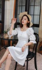 现货夏装新款连衣裙，女装连衣裙，艾涵