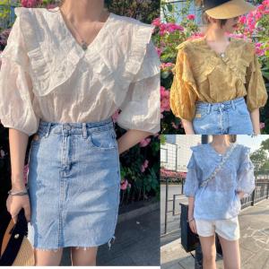 现货夏装小上衣,女装,迪黎