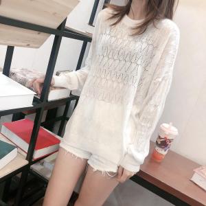 宽松版 空调衫,女装,千变织造