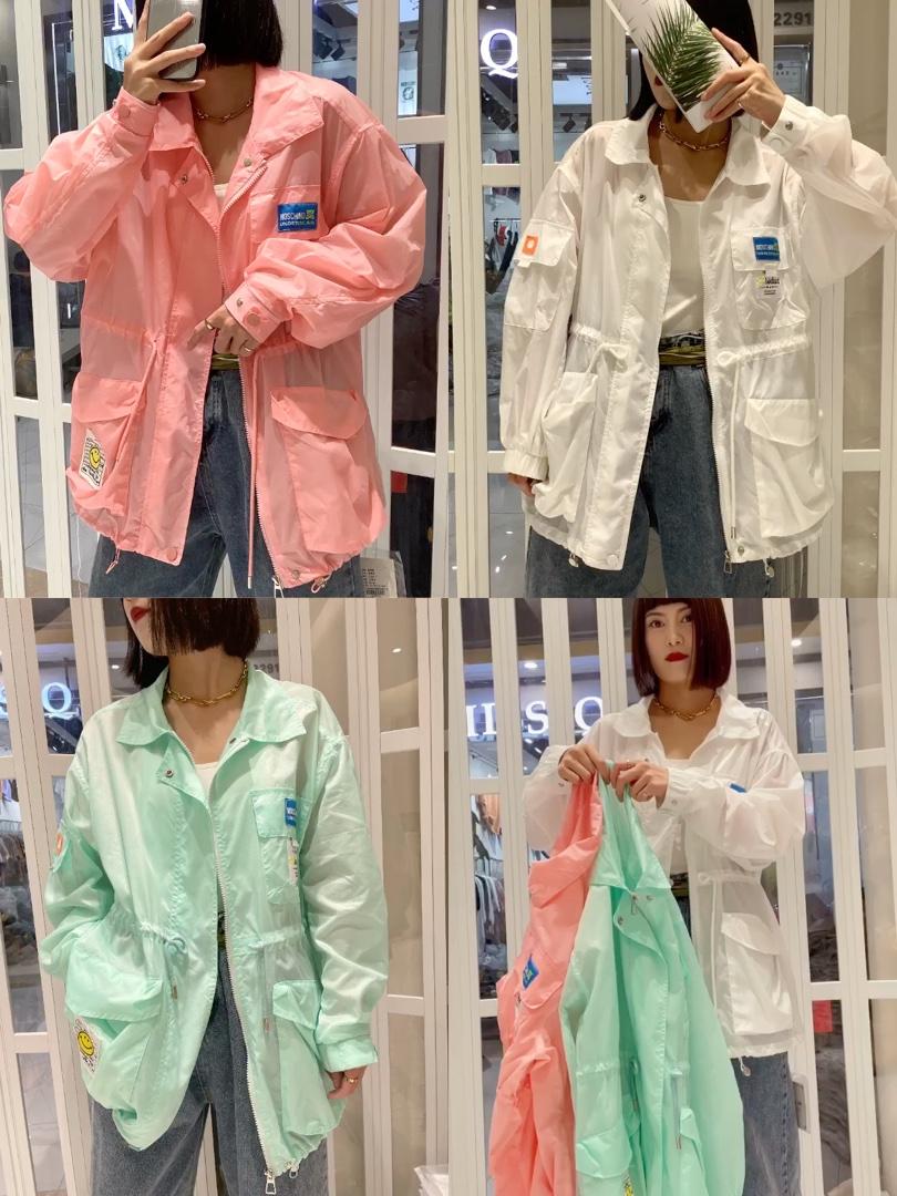 长款收腰防晒衣现货补单到货，女装，纳米格
