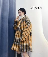 【现货】定制拉绒夹棉连帽大衣（帽子可拆卸），女装，億亿铭品