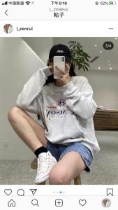 印花卫衣,女装卫衣/绒衫,LIN.Y
