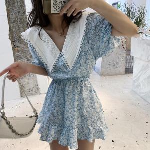 碎花连体短裤,女装,XTZ style