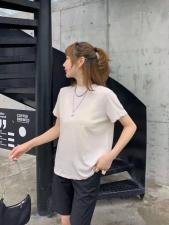 AX8010简约设计光版T，女装，L·H·X