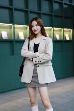 2021春款西装外套，女装西装，红雀纺