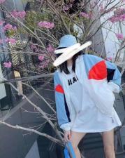 拼接防晒衣，女装，戈朴