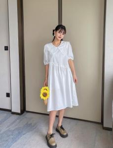 小海军连衣裙,女装连衣裙,E-77