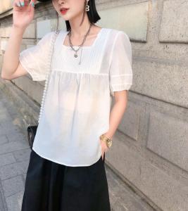 现货新款，前片打边小衫,女装,依纤