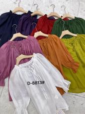 纯苎麻小衫。，女装，D壹