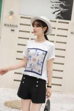 时尚缎面(醋酸面料)美图T，女装，湘怡服饰