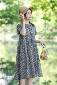 【现货】碎花连衣裙,女装连衣裙,依鼎衣典