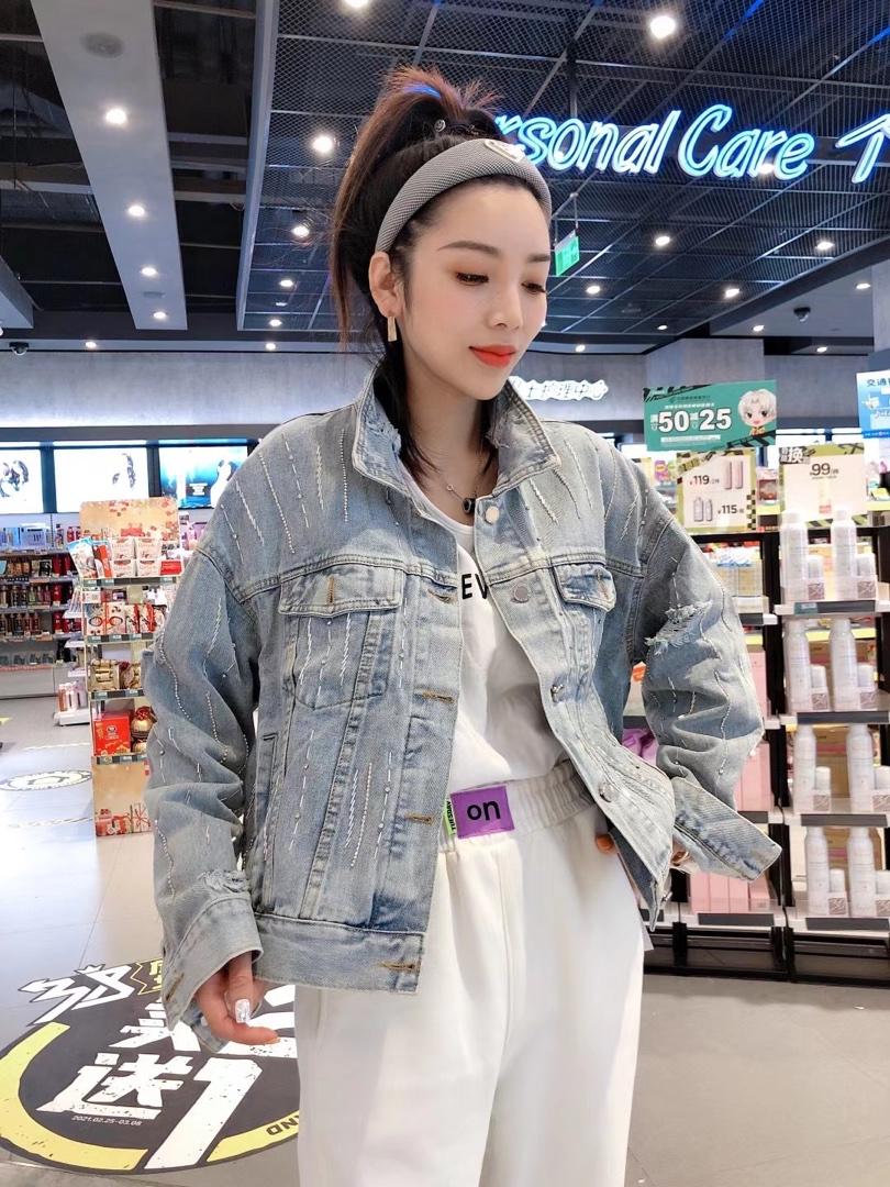 春款超火爆牛仔外套，女装，一杭