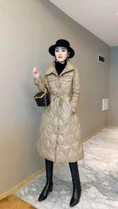 羽绒服，90绒 真皮口袋,女装羽绒服,风姿秀逸