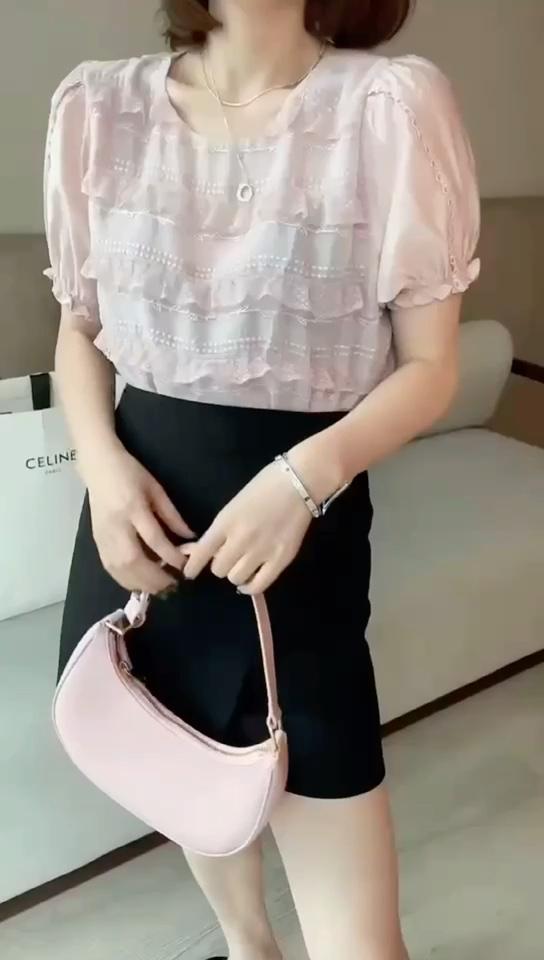 雪纺上衣，女装，怡尚元素