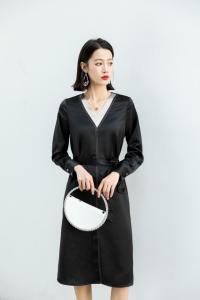 2021春季新品 醋酸面料连衣裙 高品质,女装连衣裙,荷塘月色
