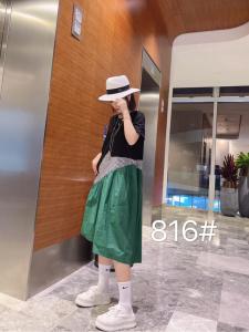 【现货】欧版不规则撞色连衣裙,女装连衣裙,柏旺阁