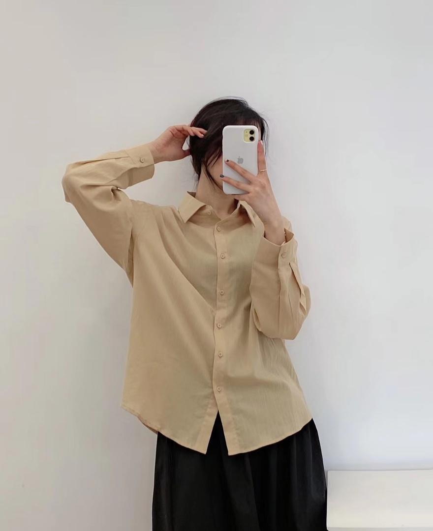 薄荷棉衬衫，女装衬衫，FMV