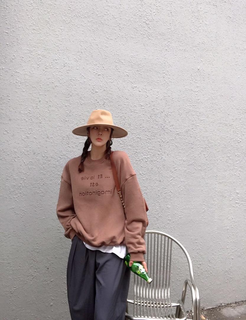 加绒卫衣，女装卫衣/绒衫，尚映