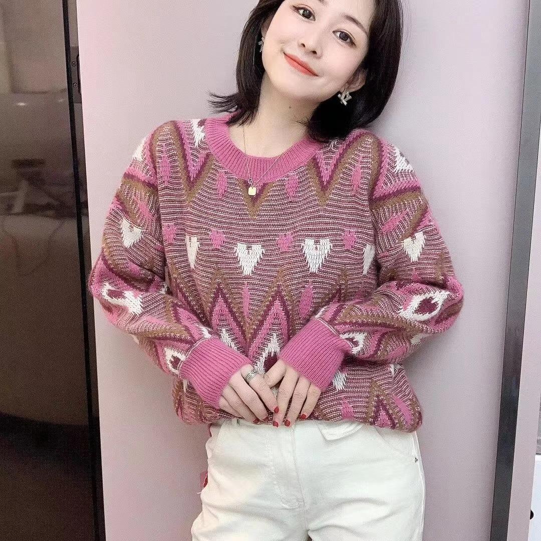 冬季新款韩版毛衣，女装针织衫/毛衣，初婇