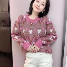 冬季新款韩版毛衣，女装针织衫/毛衣，初婇