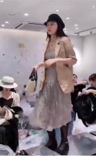 AX9608欧洲站2021夏季新款时尚百搭刺锈两粒扣西套外套，女装，L·H·X