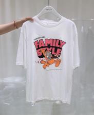卡通印花T桖，常规版，女装，AMO