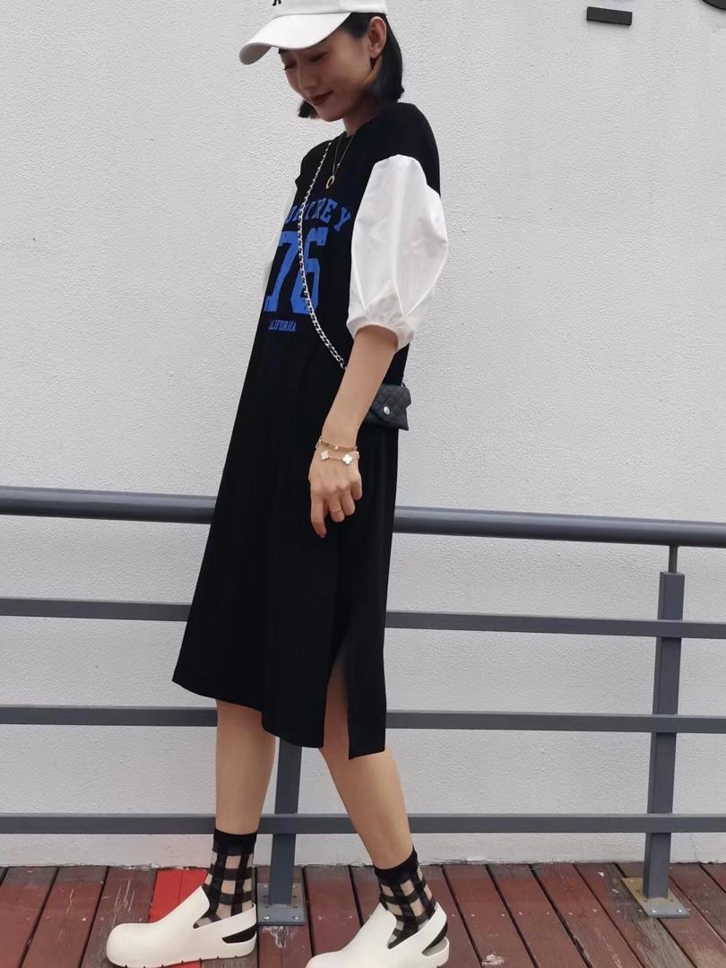 针织连衣裙，女装连衣裙，依多坊