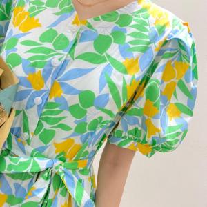 【现货】夏季新款 0151碎花连衣裙,女装连衣裙,她她蜜制